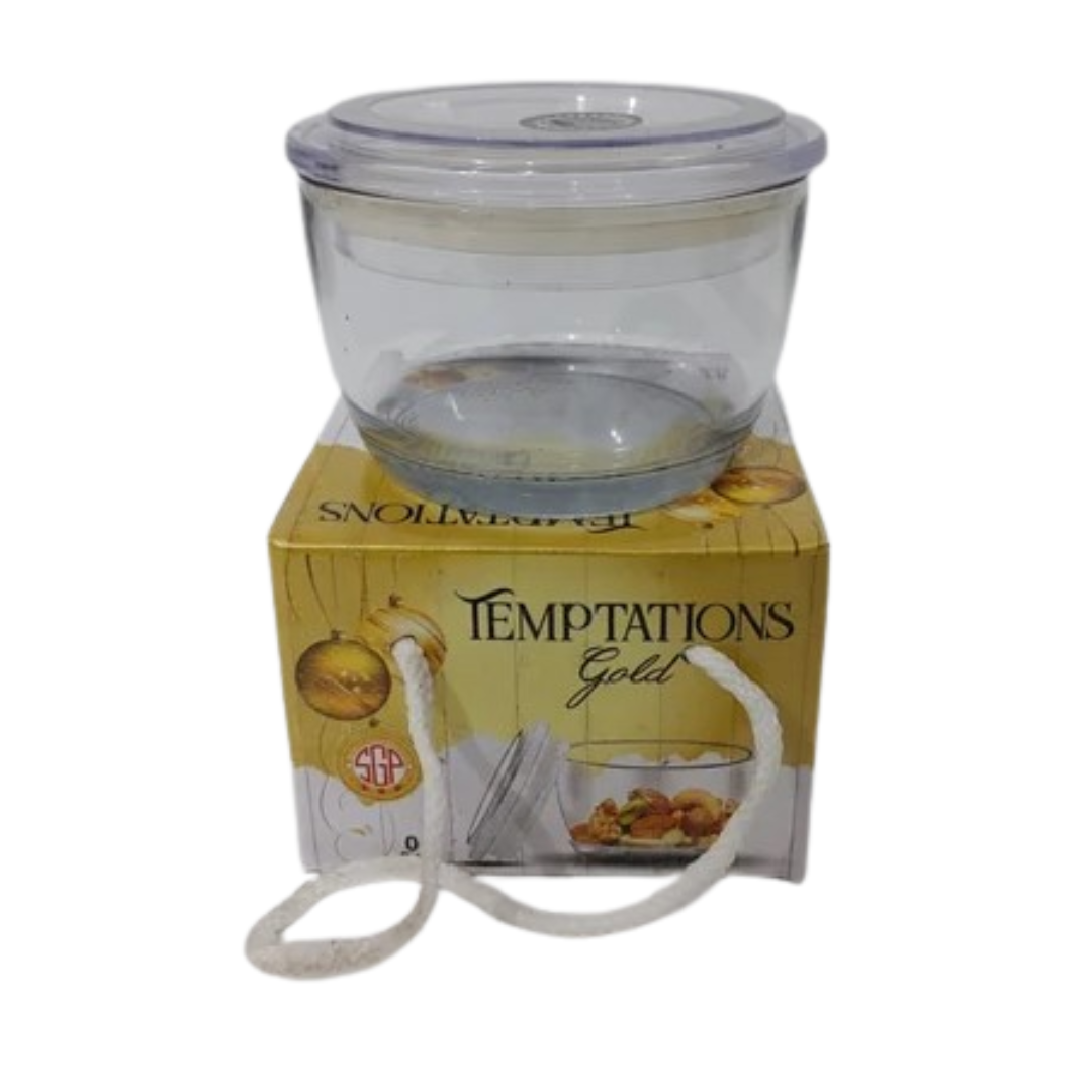 AM0319 TEMPTATION GOLD GLASS BOWL