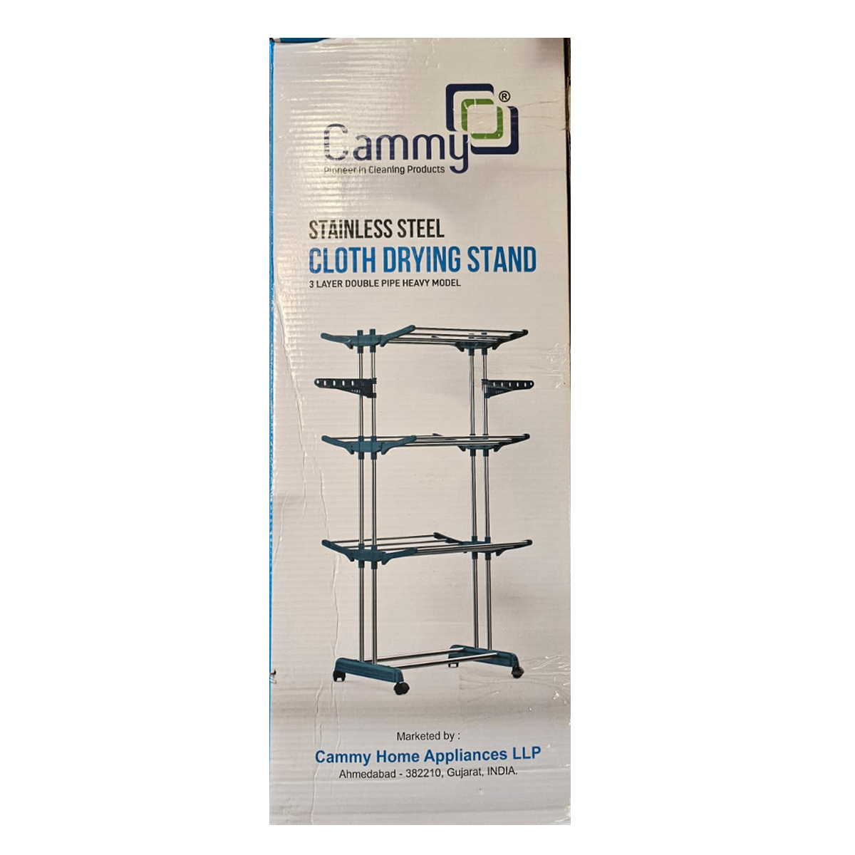 AM0780 Cammy Cloth Drying Stand Stainless Steel