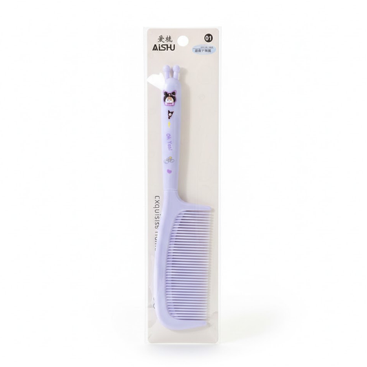 TM0122 Mix-Design Pastel Exquisite Cartoon Hair Care Comb - Pack of 1pc