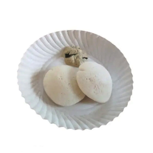 AM5731 Freshee Paper Plates 25pcs, 7inch Round Disposable Small Paper Plates for Serving Party Snacks, Food, Cakes
