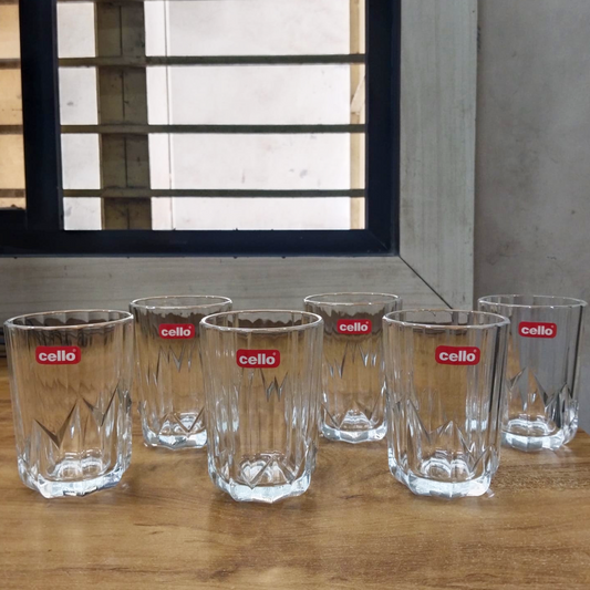 AM5695 cello gem juice tumbler 200ml - 6pcs set