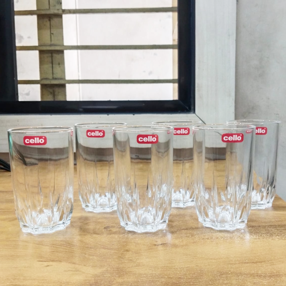 AM5692 Cello Glaze juice tumbler 260ml - 6pcs set