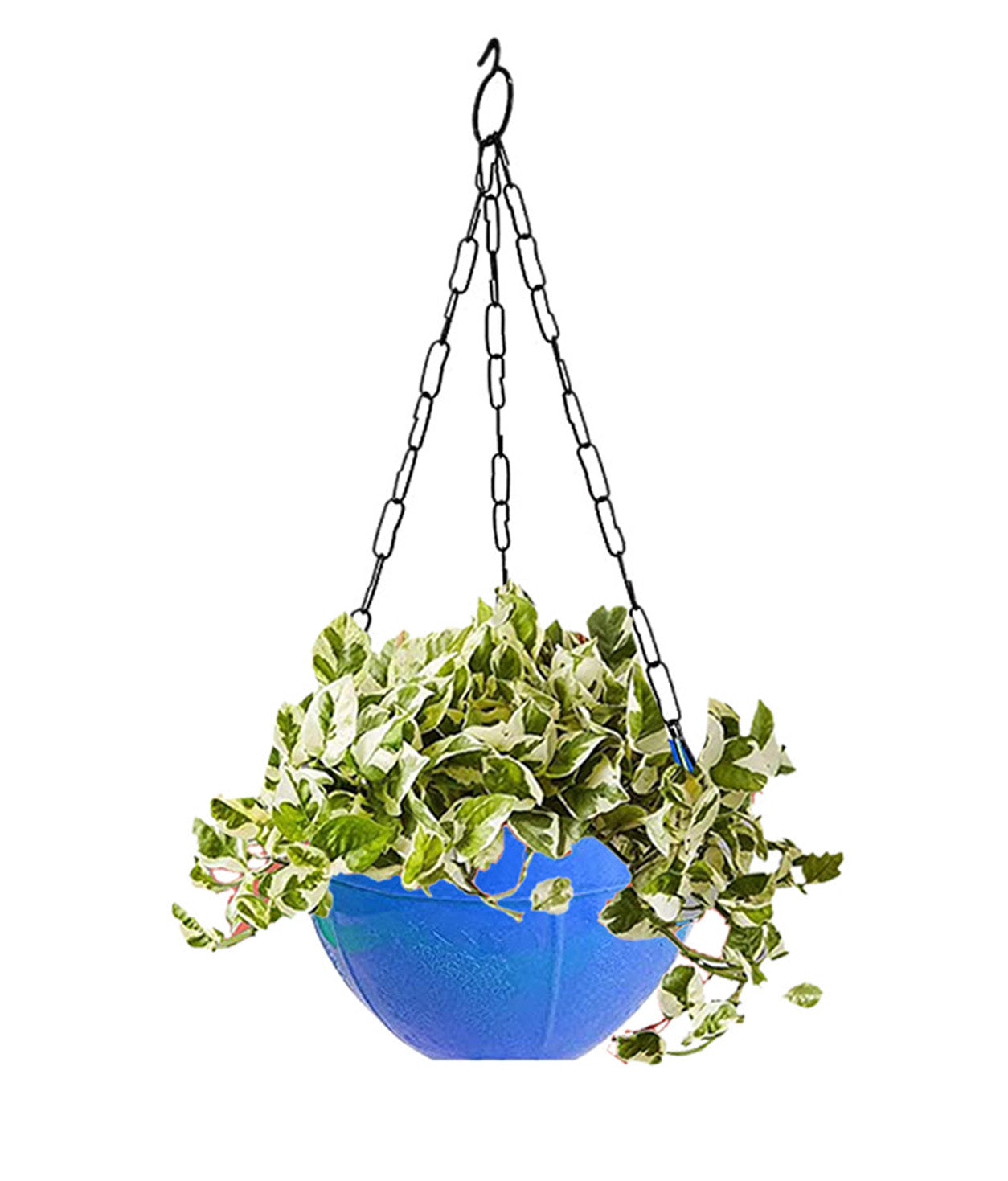 3851 Plastic Hanging Planter Basket Pots with Chain