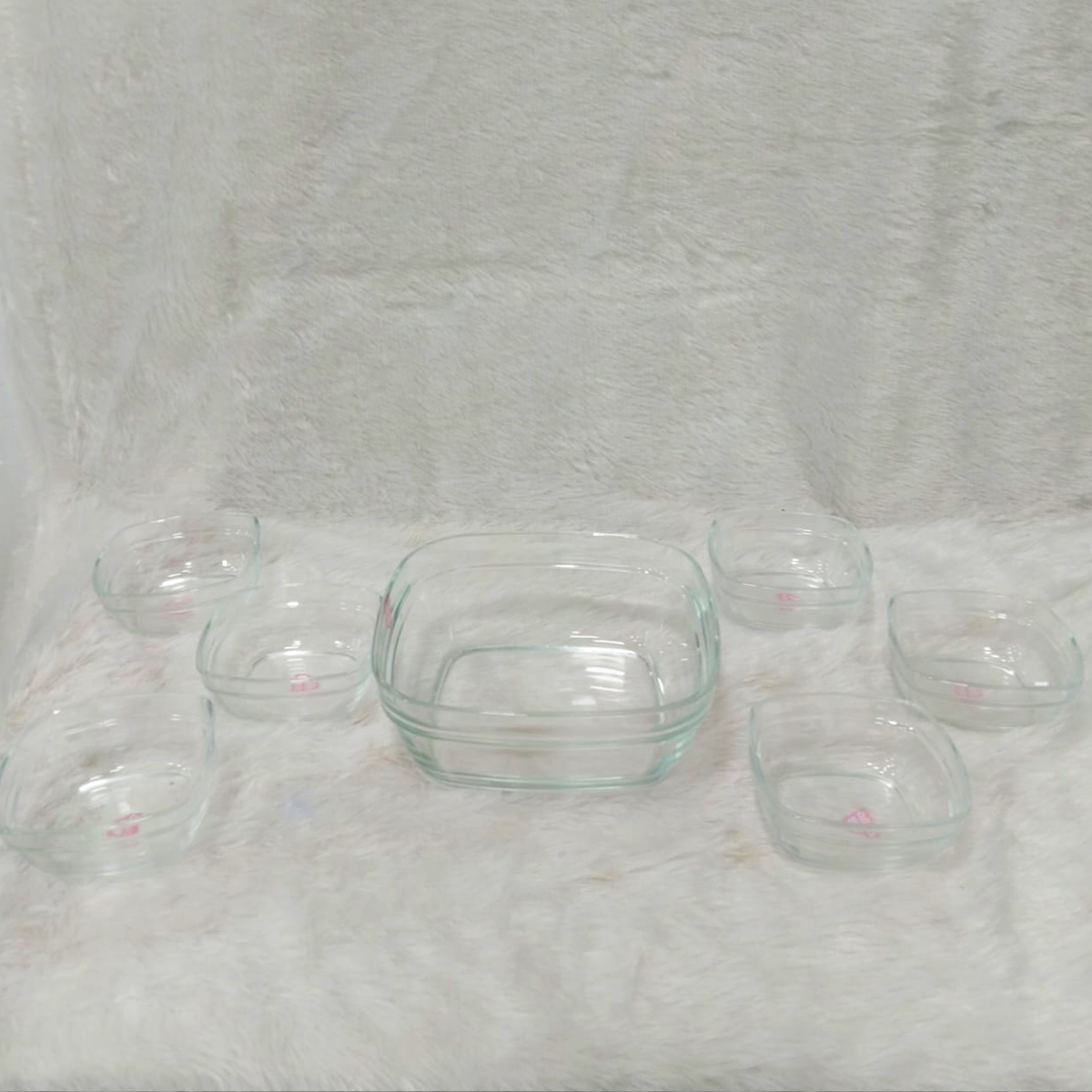 Di0369 Cello Glassware Nadir Pudding Set – 7 Pcs