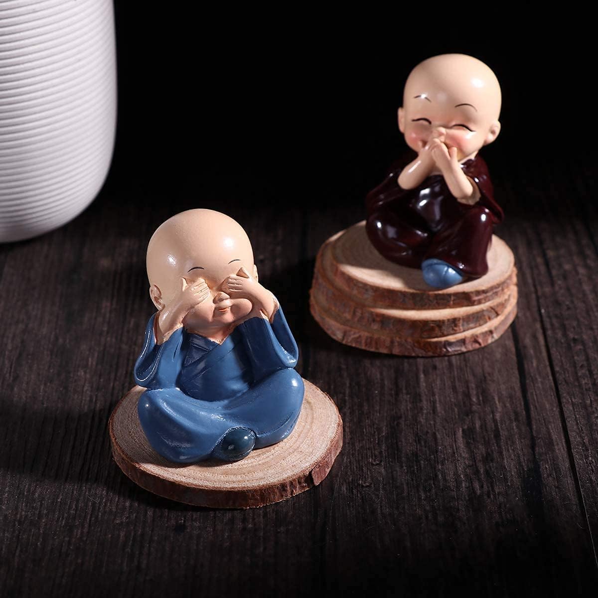 AM6886 Baby Monk Buddha Statue - Pack Of 4pc