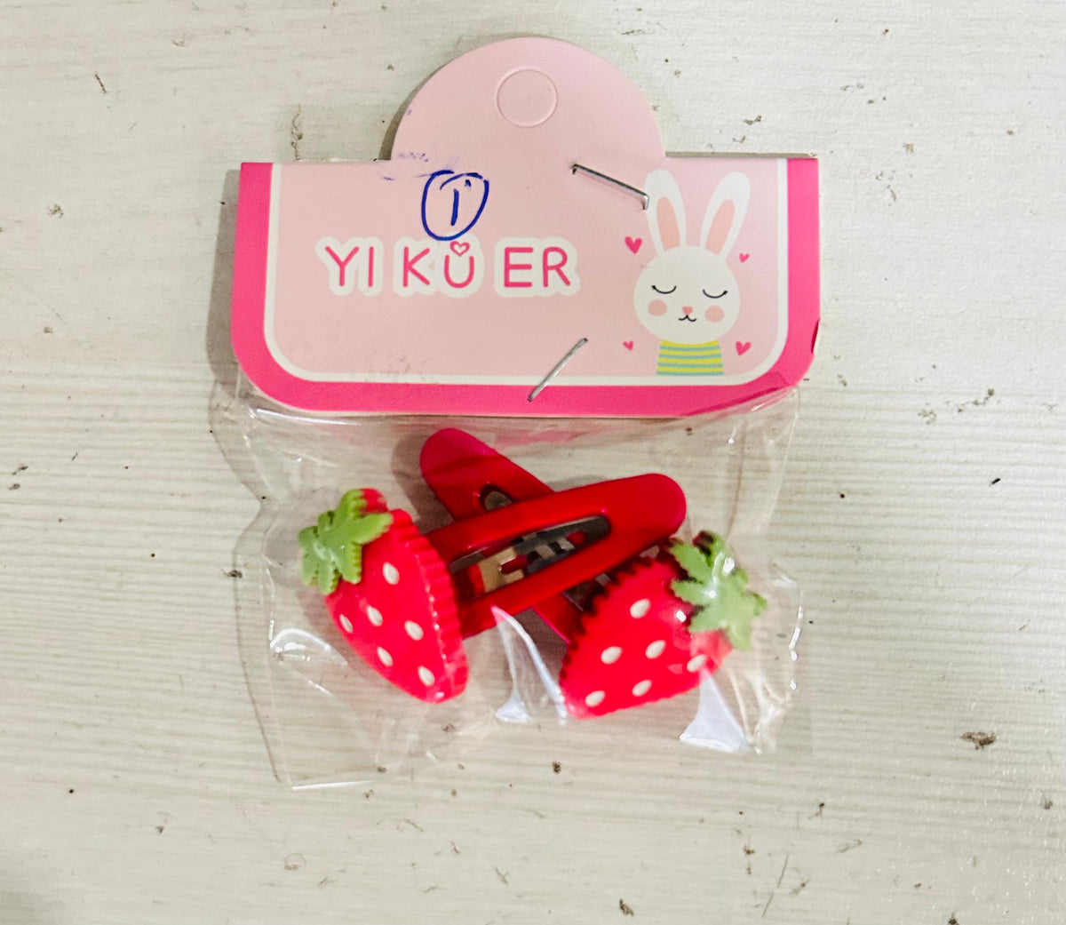 AM1006 Small Tic Tac Hair Clips for Girls & Kids (Pack of 2)