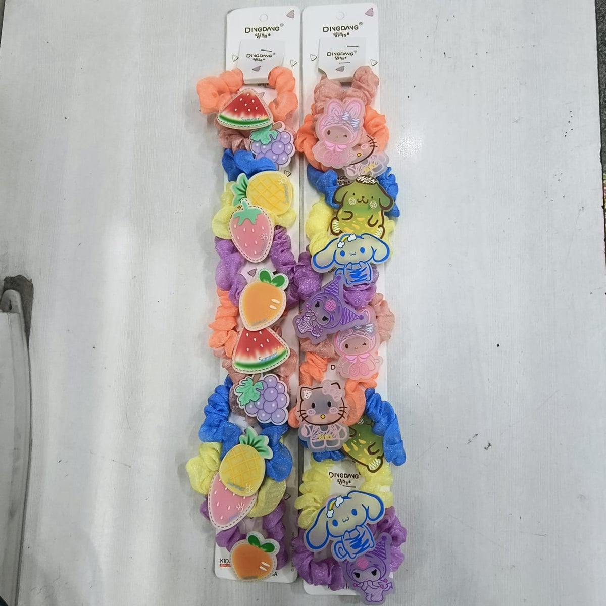 AM1280 Kids Hair Cartoon Rubber Band - 1pc