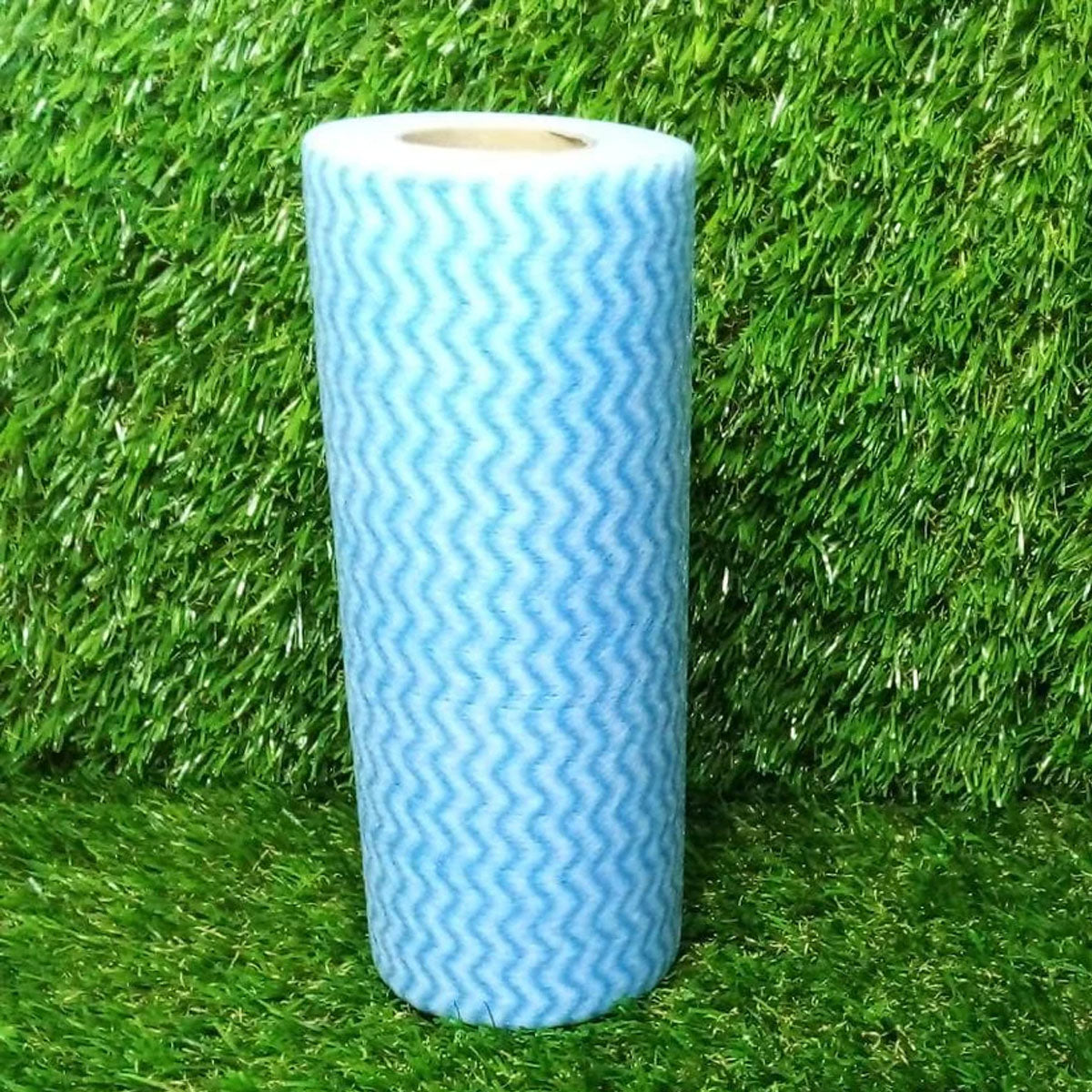 AM7758 Non Wooven Fabric Disposable Handy Wipe Cleaning Cloth Roll, Tissue Roll (1Pc)