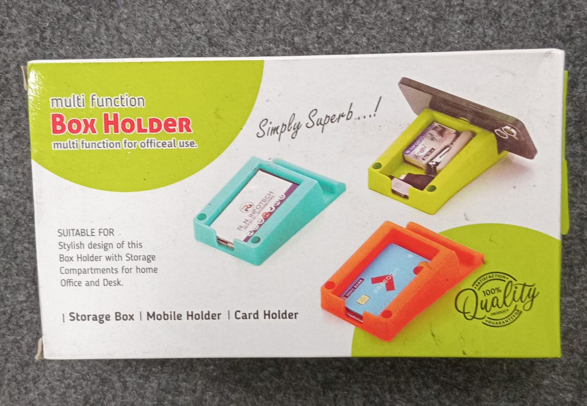 7205 Business Card & Mobile Holder Plastic Multi-function Use ( 1 pcs )