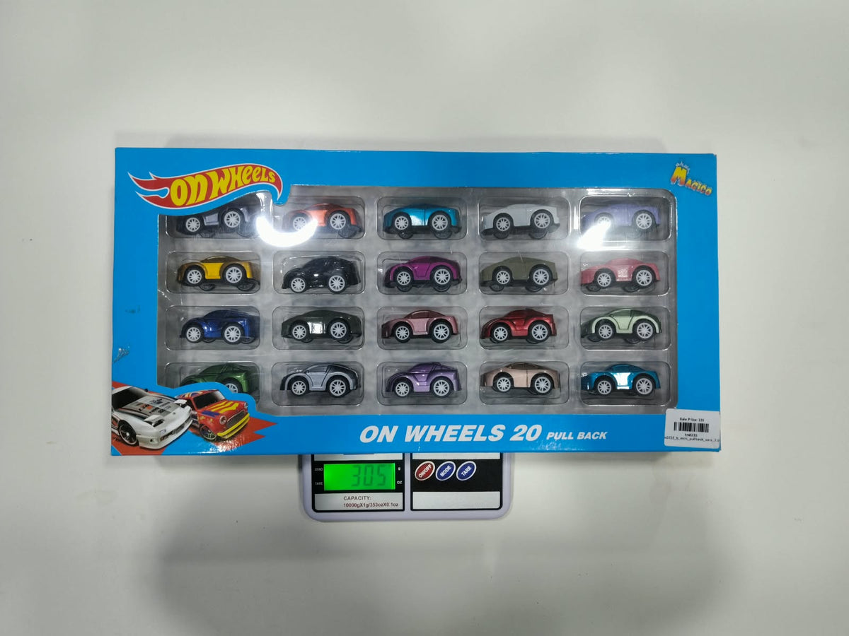 TM0235 20 Pcs Die-Cast Car Set Toy for Kids