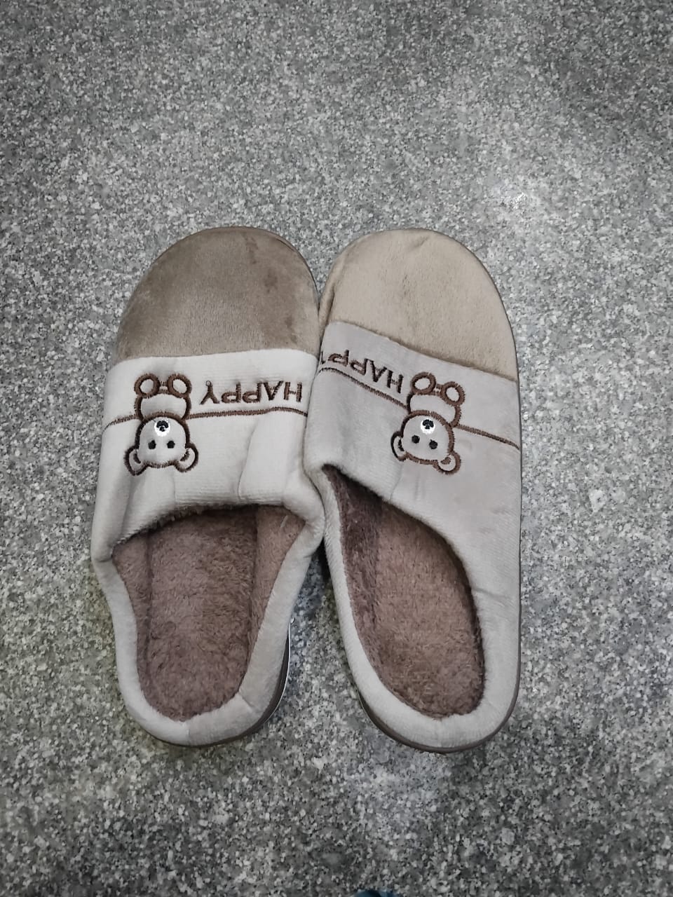 AM2429 Winter Cozy Plaid Slippers Men & Women Size- 44, 45 – Soft, Warm & Stylish -Multicolour