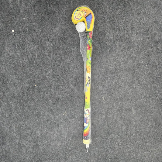 AM7073 Kids’ Plastic Hockey Stick and Ball Set (Multicolor)