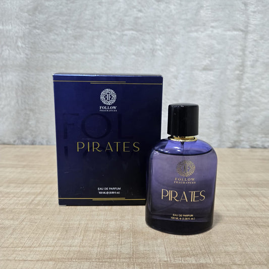 AM7086 Follow Fragrances Pirates Eau De Parfum for Men & Women (100ml)