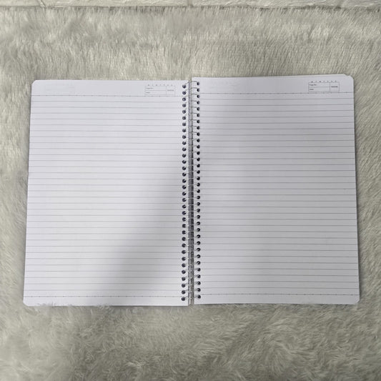 AM7200 Youva Spiral Long Notebook - A4, Single Line (300 Pages)