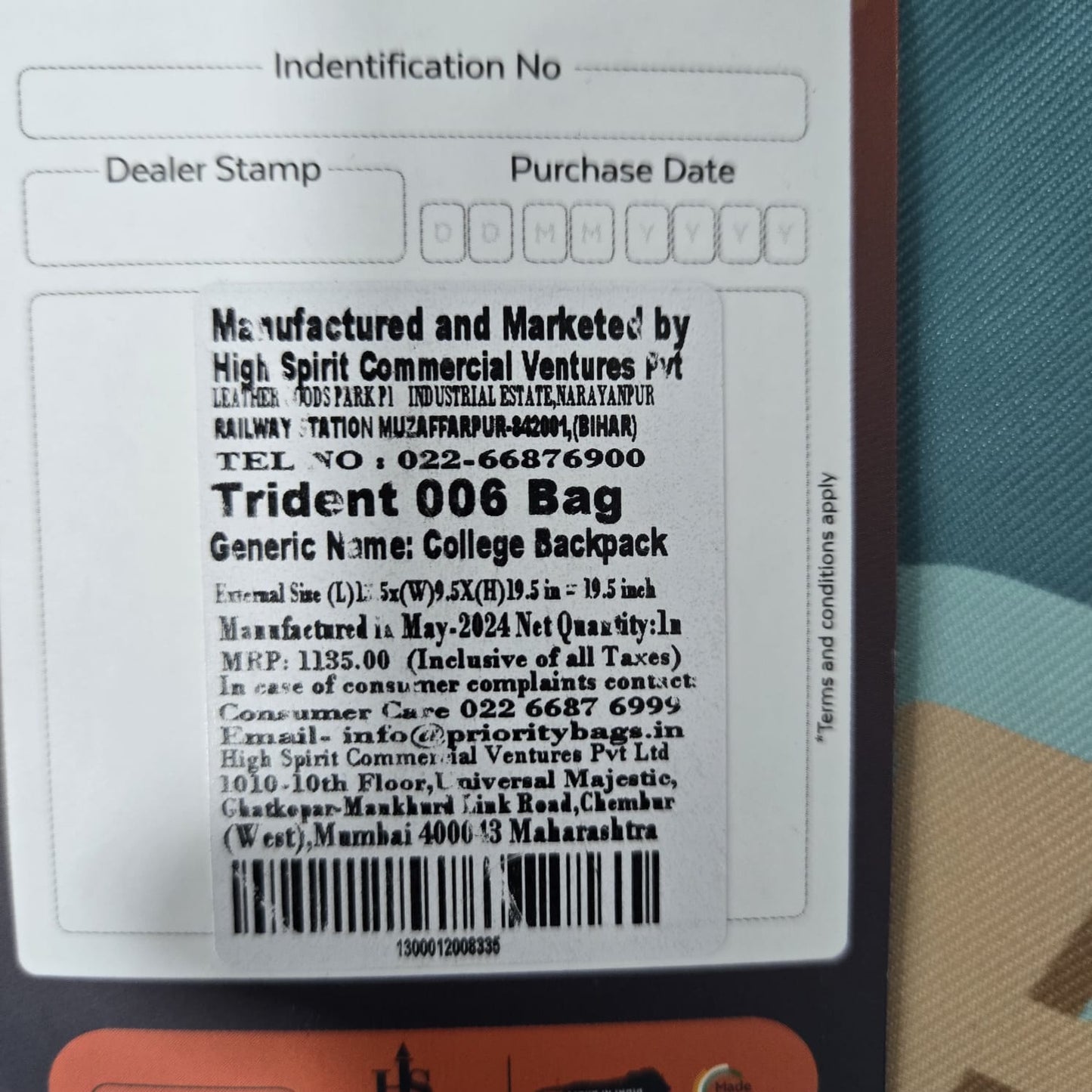 AM7227 Priority Trident 006 "GRL PWR" Edition Backpack