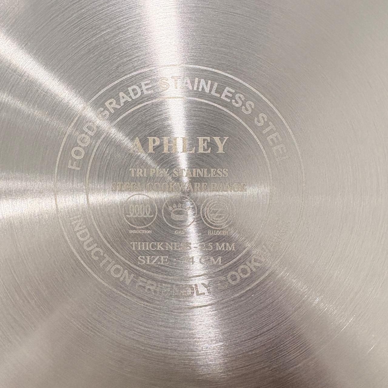AM7301 Tri-Ply Stainless Steel Frypan (24 cm) – Induction & Gas Friendly