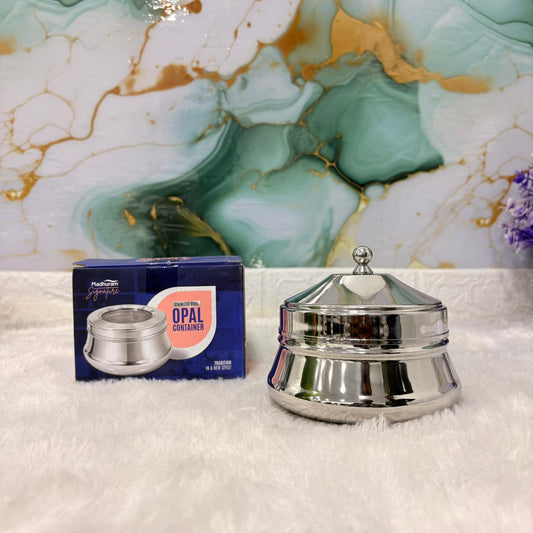 AM7477 Madhuram Signature Opal Stainless Steel Multipurpose Container NO1