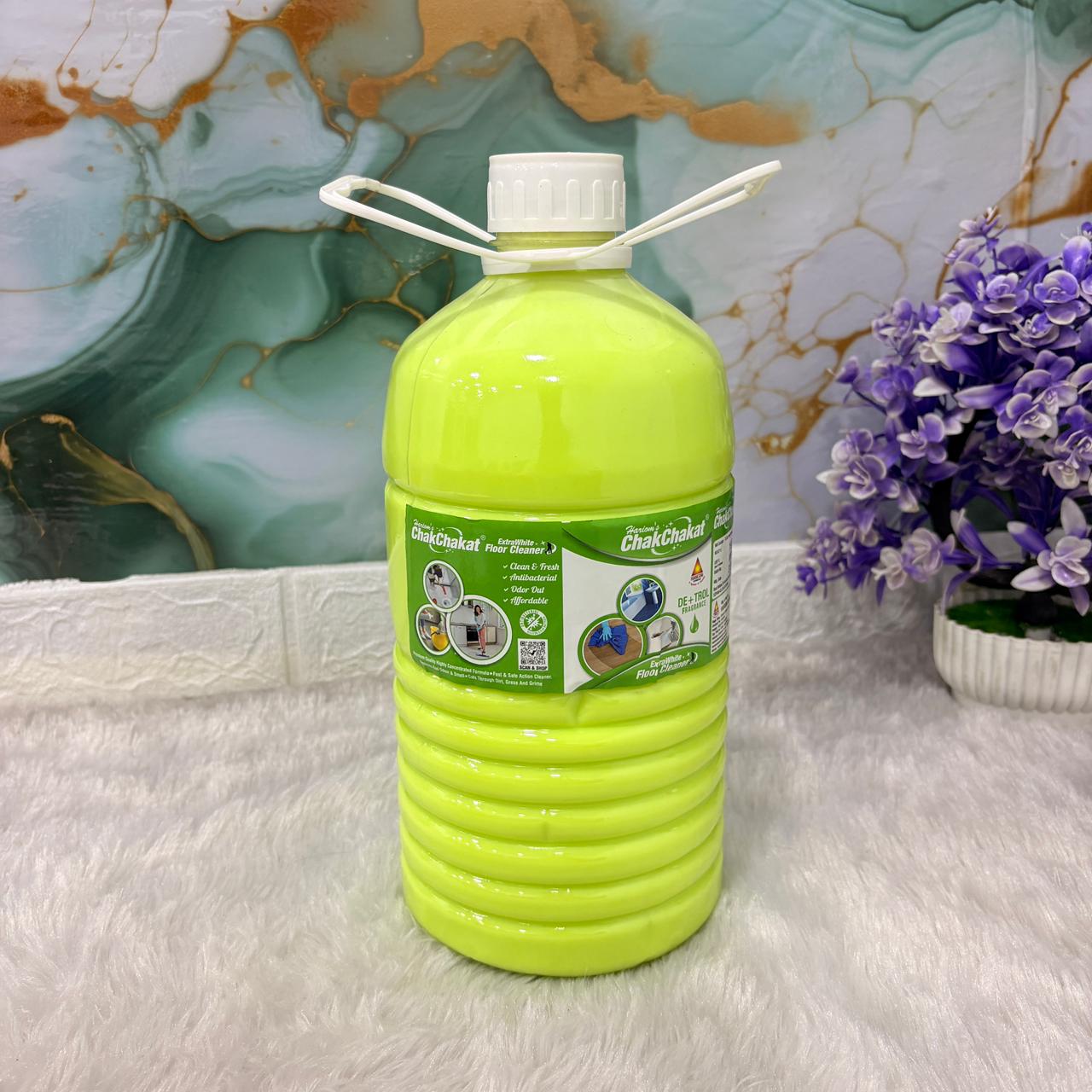 AM7499 Hariom ChakChakat De+Trol Fragrance Extra White Floor Cleaner 3L