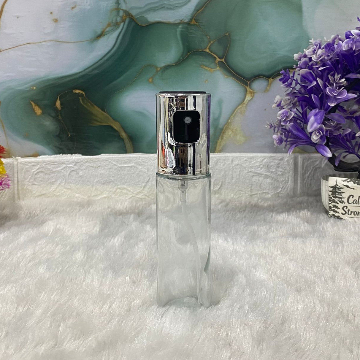 AM7614 Premium Glass Oil Spray Bottle: Leakproof Stainless Steel Fine Mist Cooking Dispenser