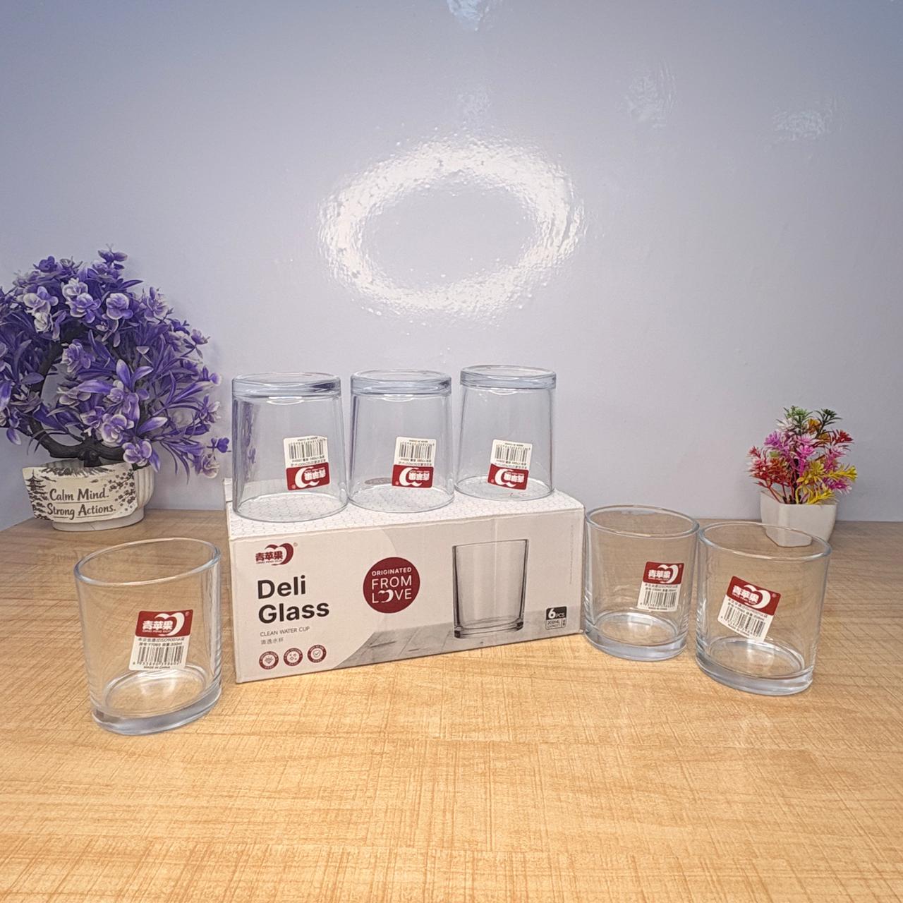 AM7730 ELEGANT CLEAR GLASS WALTZ ROTATING DRINKING CUP FOR SOPHISTICATED HOME TABLE DECORATION