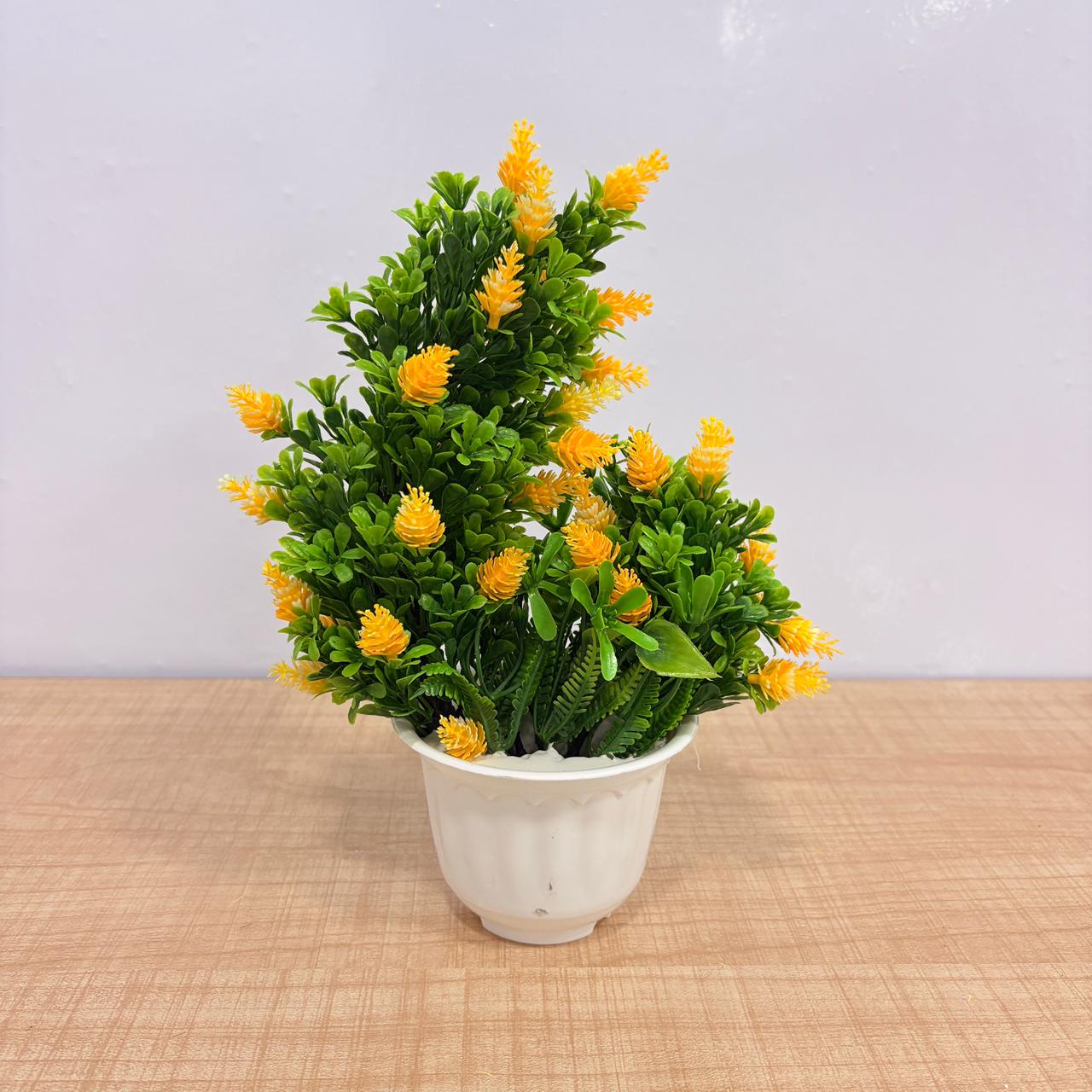 AM7768 Mini Artificial Bonsai Plants Set (Mix, Pack Of 1)