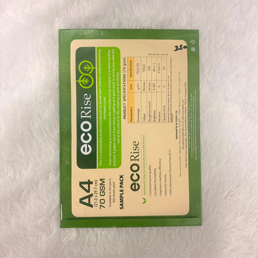 A06546 ecoRise A4 Nature Loving Copier Paper (70 GSM)
