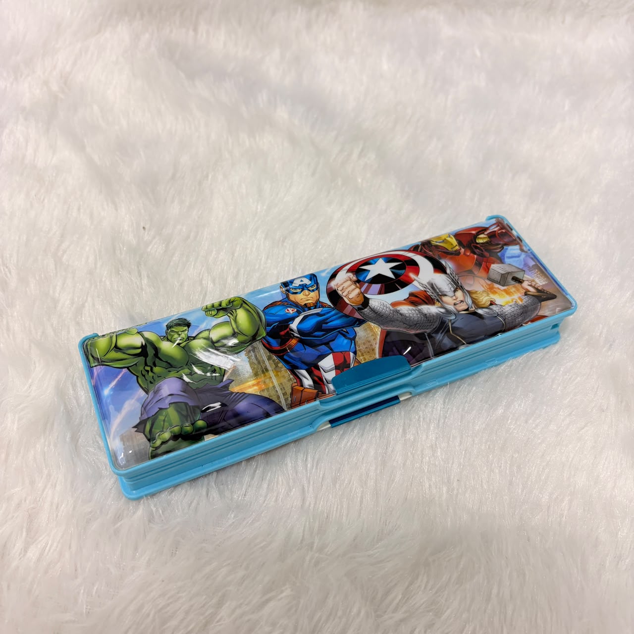 A06583 PCB-9960 Printed Magnetic Pencil & Compass Box for Kids - 8 In