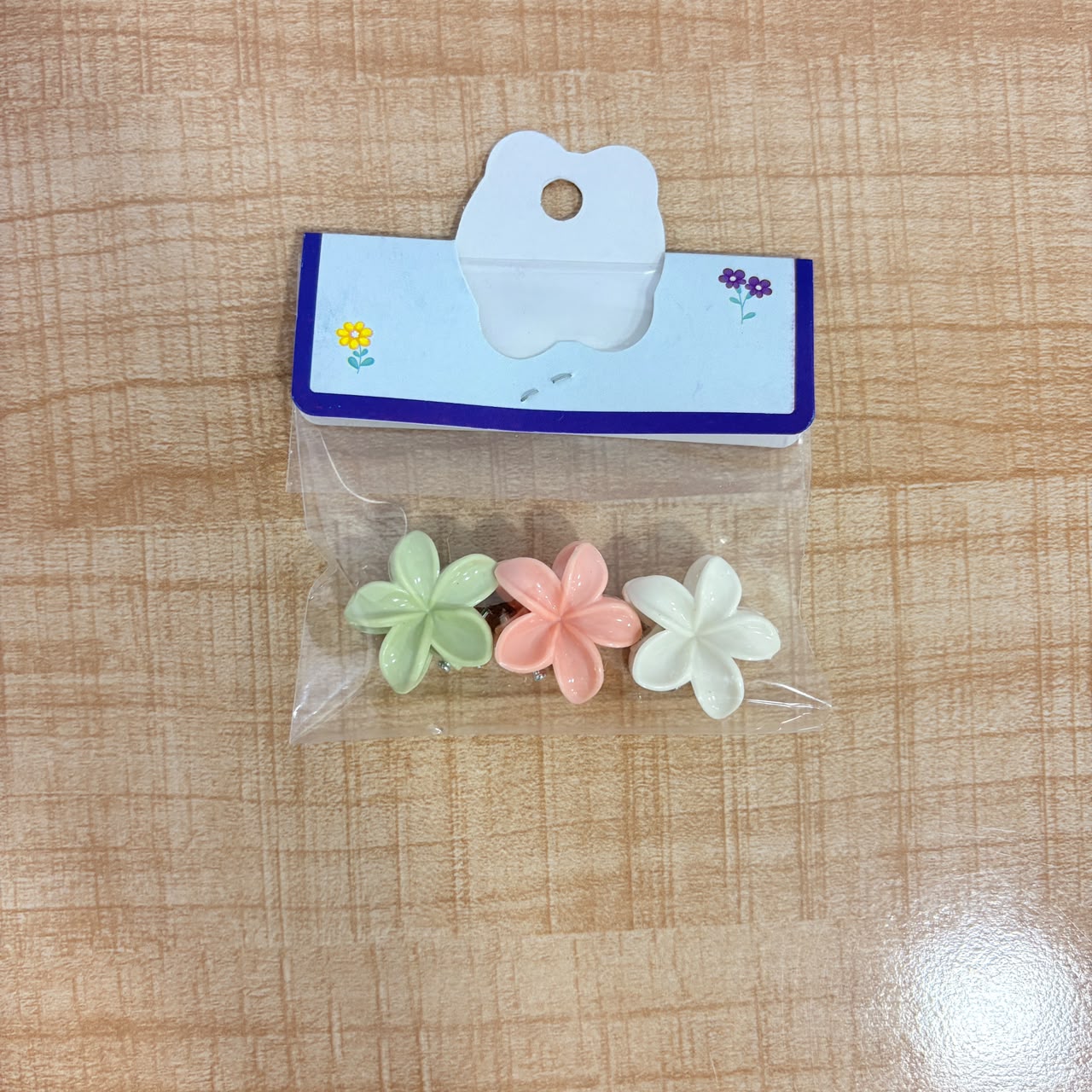 A06763 Multicolor Mini Hair Claw Clips Set for Girls & Women