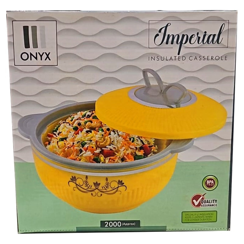 AM0918 IMPERIAL Double walled inner stainless steel casserole 3000ml