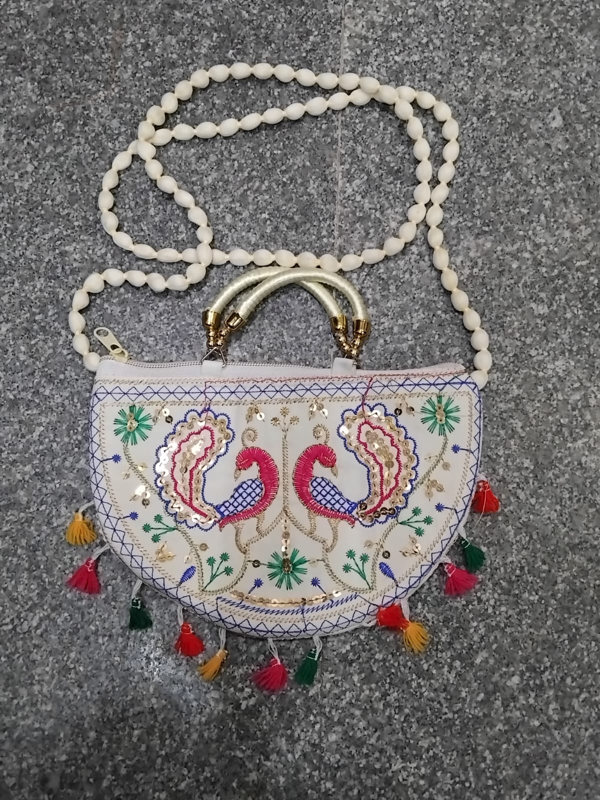 3896 Traditional handbag, Rajasthani Jaipuri Cotton Bag, Ethnic Stylish Designer, Handicrafted Handbag