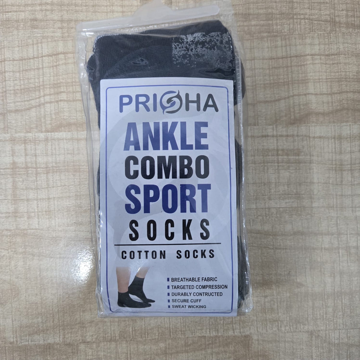 AM5027 Men's Cotton Ankle Socks (Pack of 3)