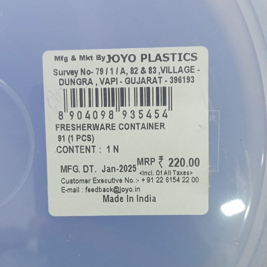 AM5113 JOYO PLASTICS Fresherware Big Container (1 Pcs)