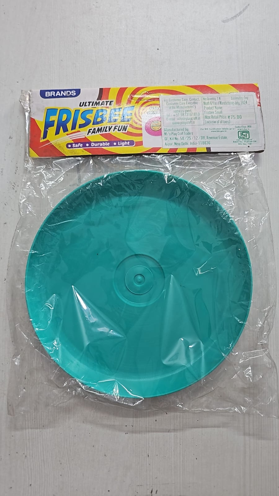 AM0193 Flying Disk for Kids | frizbee disc for Adults | Flying Spinner for Dog Toys Light Weight (Pack of 1)