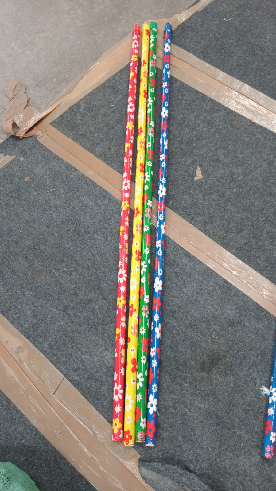A06512 Wooden Broom Mop Stick (1 PCS)