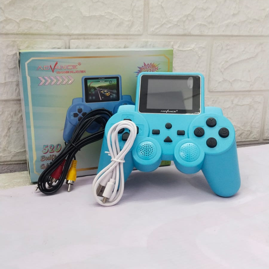 AM5189 Playing Station 520-in-1 Retro Games Handheld - Controller Console with Loads of Classic Arcade Games