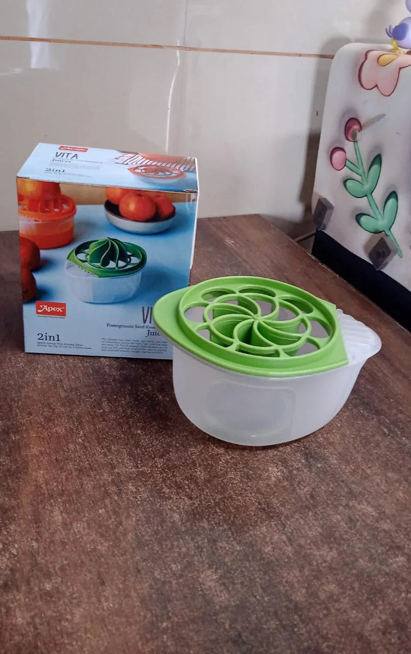 11462 Apex Vita Pomegranate Seed Remover Citrus Juicer (2 IN 1)
