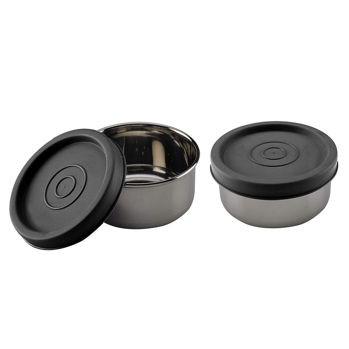 3331 Steel Nano Container With Airtight Lid - No.76 (Pack of 2)