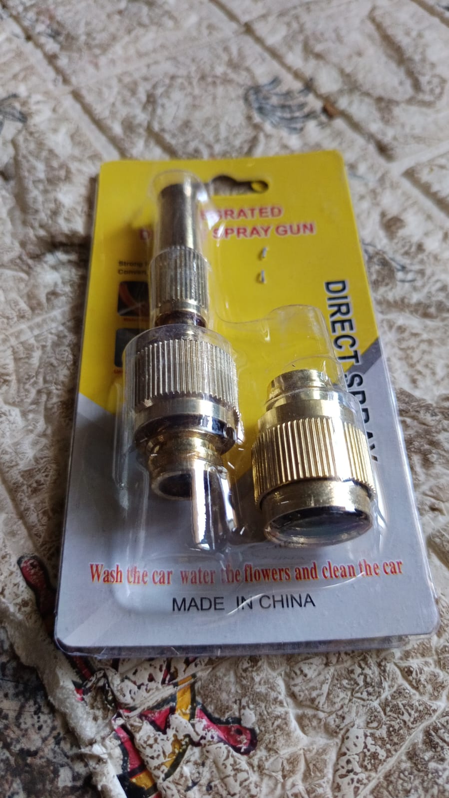 AM6922 Premium Solid Brass High-Pressure Water Spray Gun