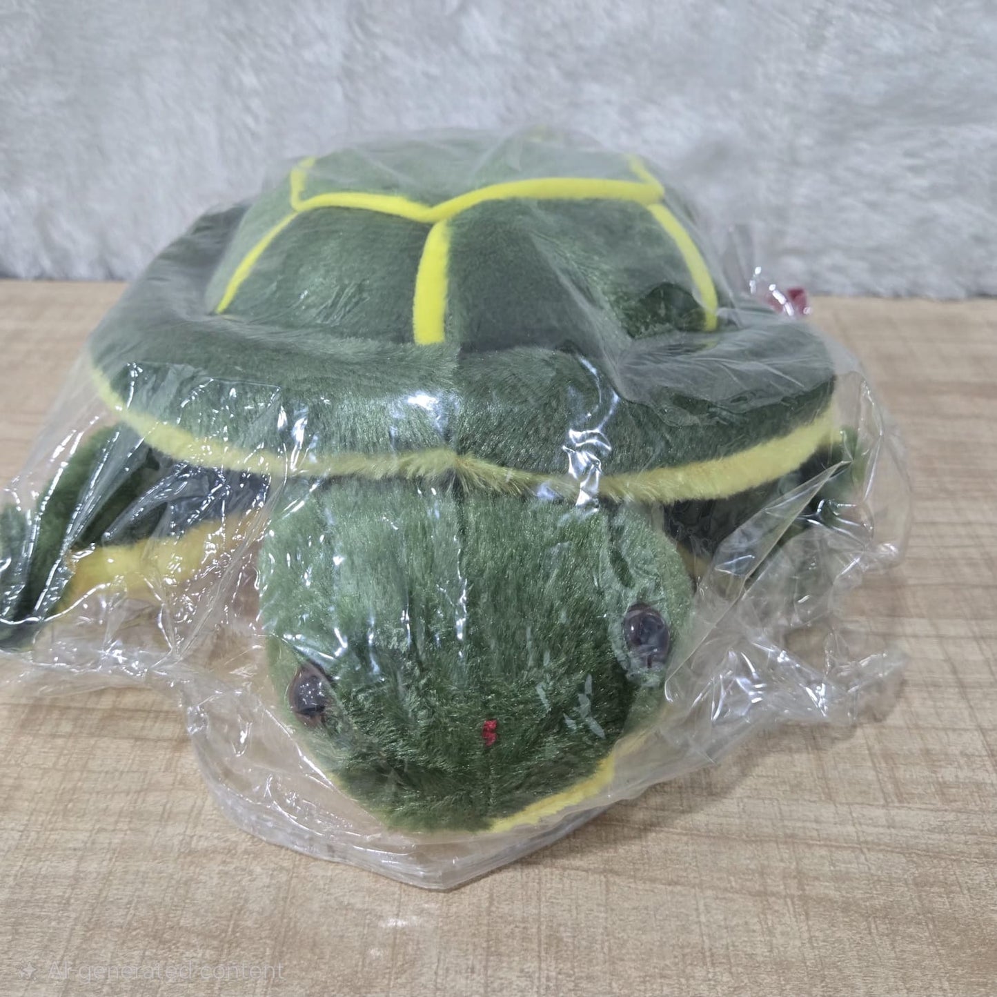AM6973 Cute Green Plush Turtle Soft Toy for Kids and Gifting