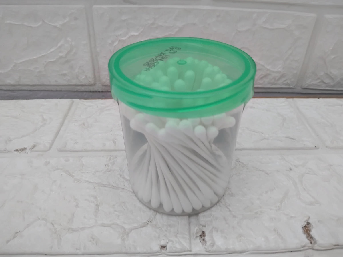 3339 TULIPS Eco friendly buds 100 Ear Buds/Swabs with White PAPER Sticks
