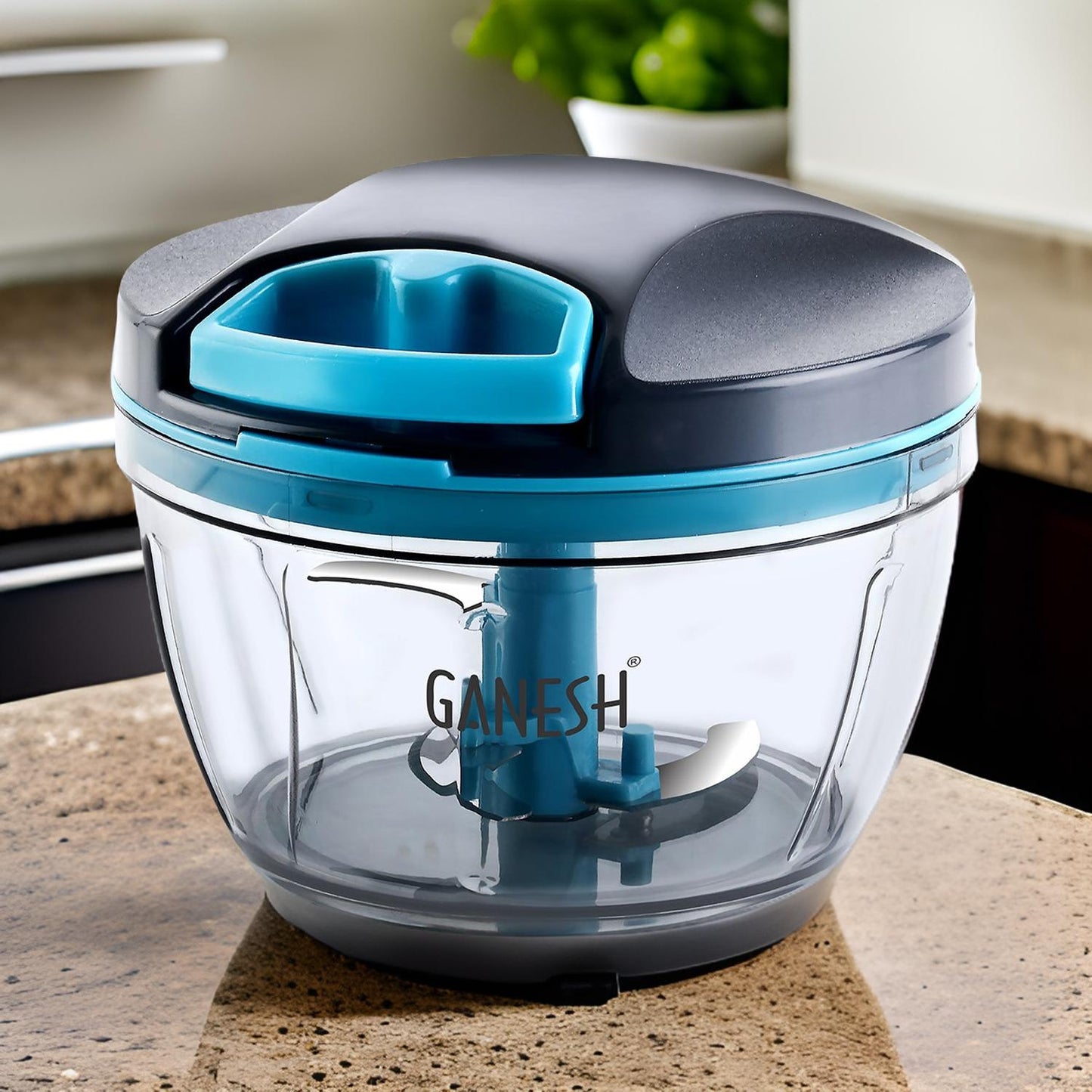 AM7281 Ganesh Wonder Chopper – 470ml with Steel Blades