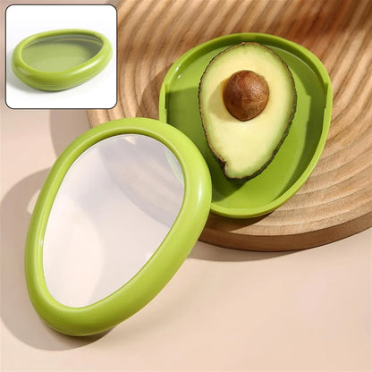 12015 Green Oval Shape Vegetable Container Premium Fruits Saver Keeper (1 Pc)