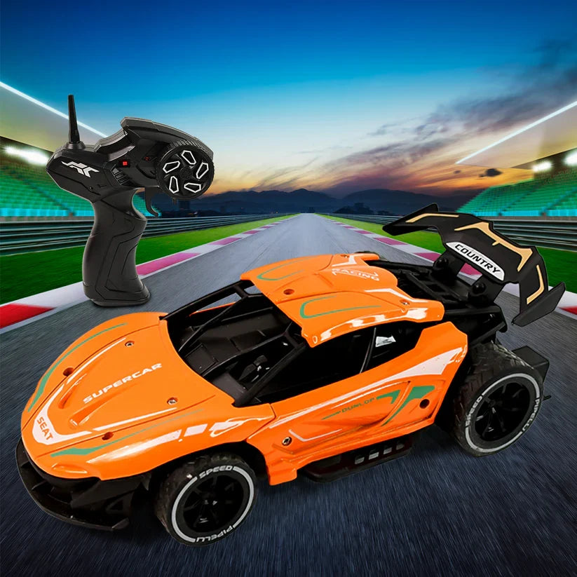 4377 Electroplay Metal Body High-Speed RC Supercar with Remote Control Racing Car