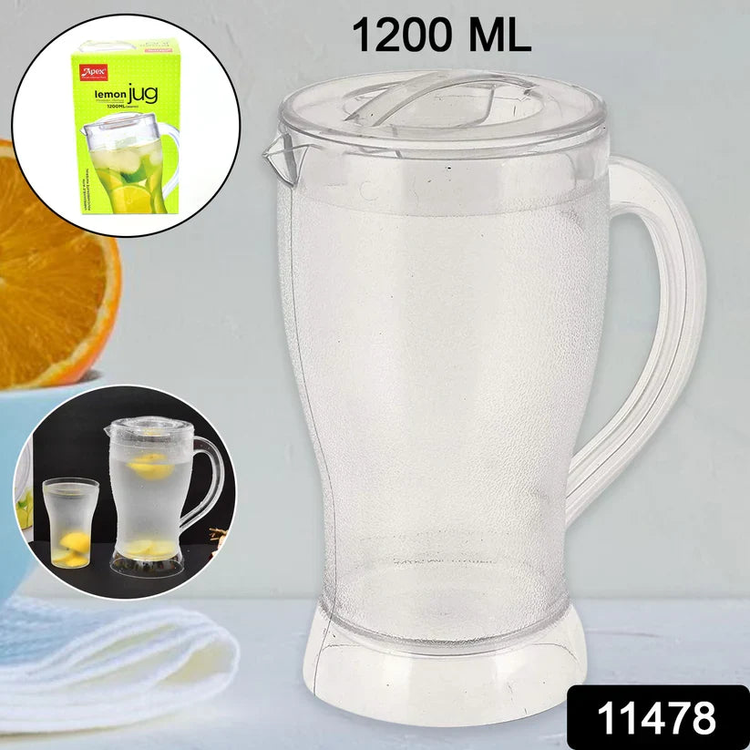 11478 Apex Unbreakable Lemon Jug – 1200 ML (Approx / 1 Pc)