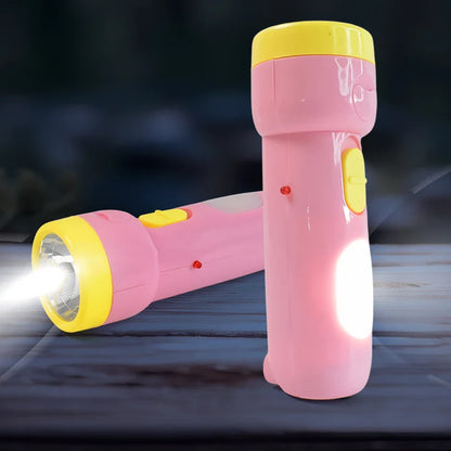 15231 2-in-1 Rechargeable Small Handy LED Torchlight for Home, Outdoor, Tracking (1 Pc)