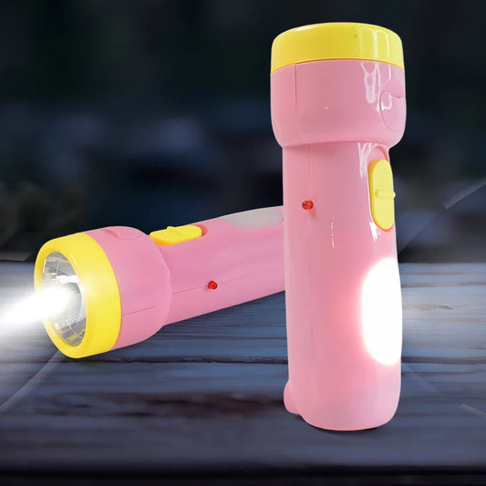15231 2-in-1 Rechargeable Small Handy LED Torchlight for Home, Outdoor, Tracking (1 Pc)