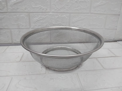 AM3550 SS Taller Brim Basket For Vegetable & Fruit 28cm