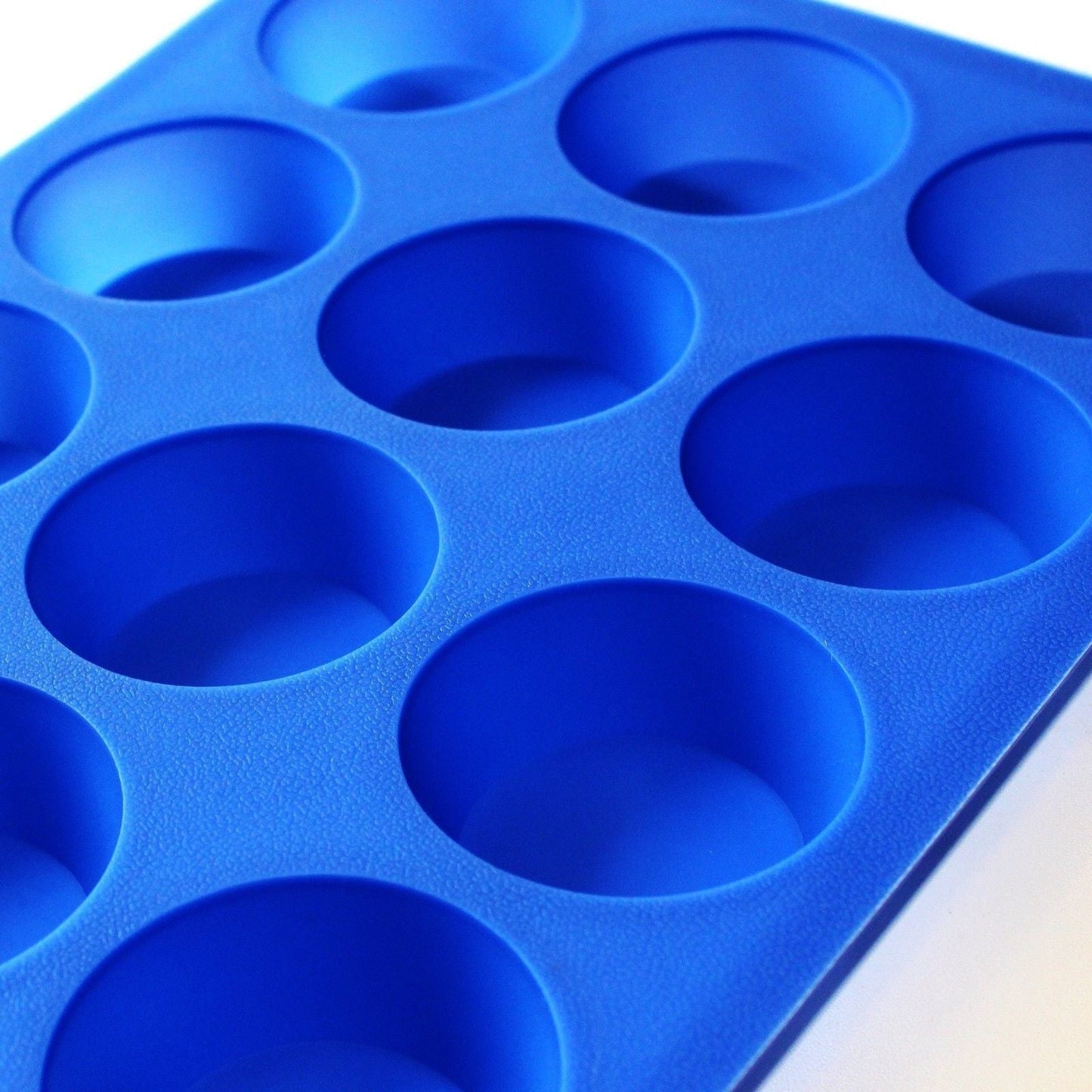 3316 Silicone Cupcake Muffin Mould Microwave Safe Nonstick 12 Cups Muffin Pan Chocolate Baking Tray for House and Bakery  25.6x19.1 inch (Multicolor)
