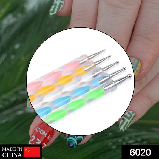 6020 Nail Art Point Pen and Set Used by Womens and Ladies for Their Fashion Purposes. DeoDap