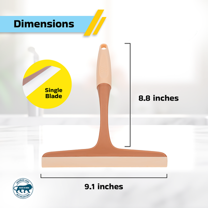 A06672 Wondra Antibacterial Kitchen Wiper - Single Blade with Ergonomic Handle